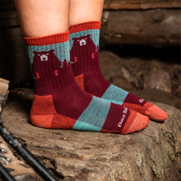 Darn Tough Women s Bear Town Micro Crew Cushion Socks Online Sale