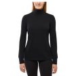 Kombi Women s Turtleneck Fleece Base Layer Tops Size: Large Supply