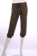 Brushed Capri Sweat Pants - Assorted Colors Sale