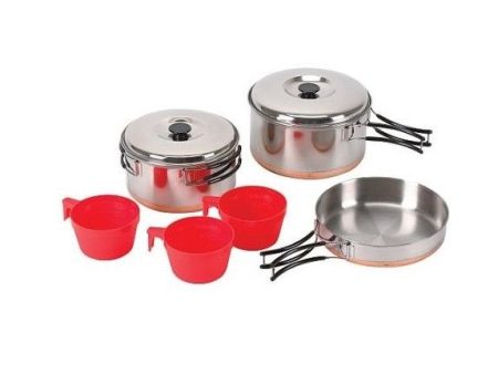 Chinook Ridgeline Stainless Steel Trio Cooksets For Discount