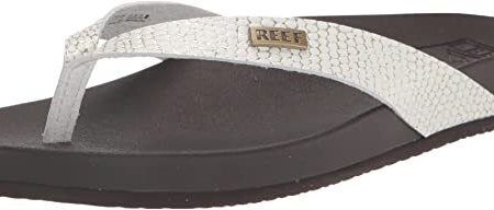 Reef Women s Cushion Court Sandals Flip Flops Cheap