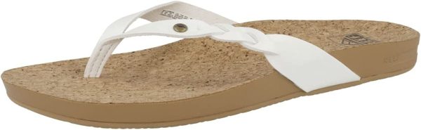 Reef Women s Cushion Court Twist Flip-Flop Sandals Online Sale