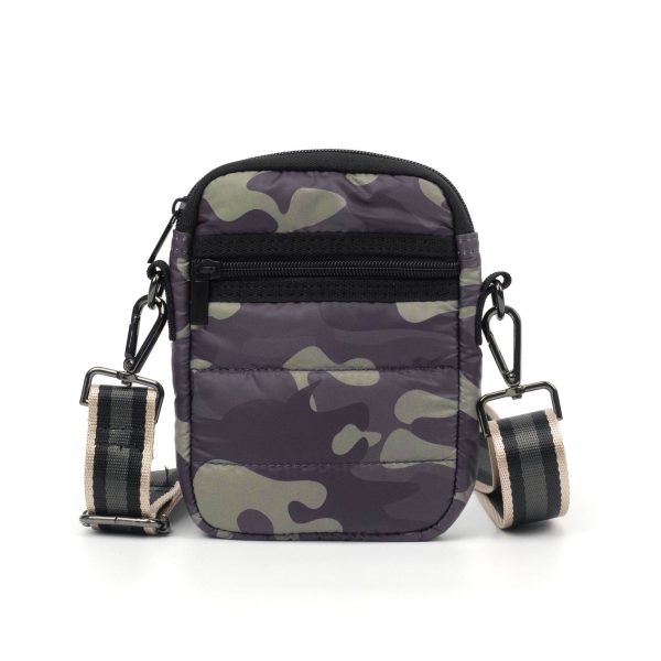 Camouflage Puffer Cell Phone Bag Cheap