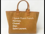 Speak French Tote - Camel, Grey, Black Online Hot Sale