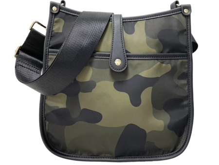 Army Camo Nylon Crossbody Messenger Bag Fashion