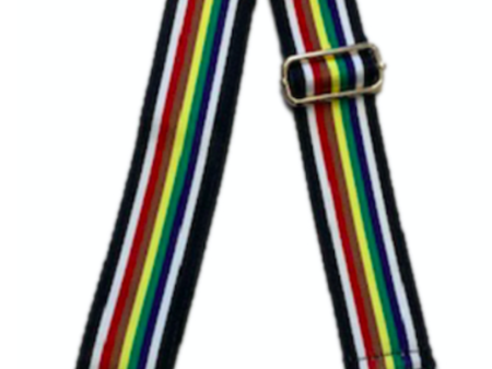 Multi colored rainbow striped Adjustable bag strap 🌈 on Sale