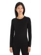 Icebreaker Merino Women s 260 Tech LS Crew Tops Hot on Sale