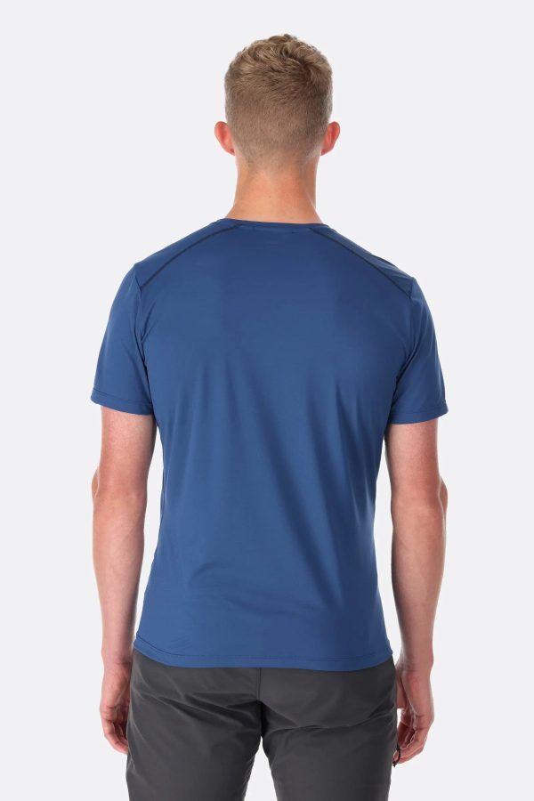 Rab Mens Force Tee - Blue, Size: Small Cheap