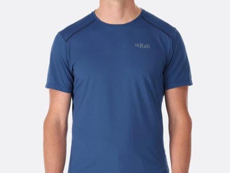 Rab Mens Force Tee - Blue, Size: Small Cheap