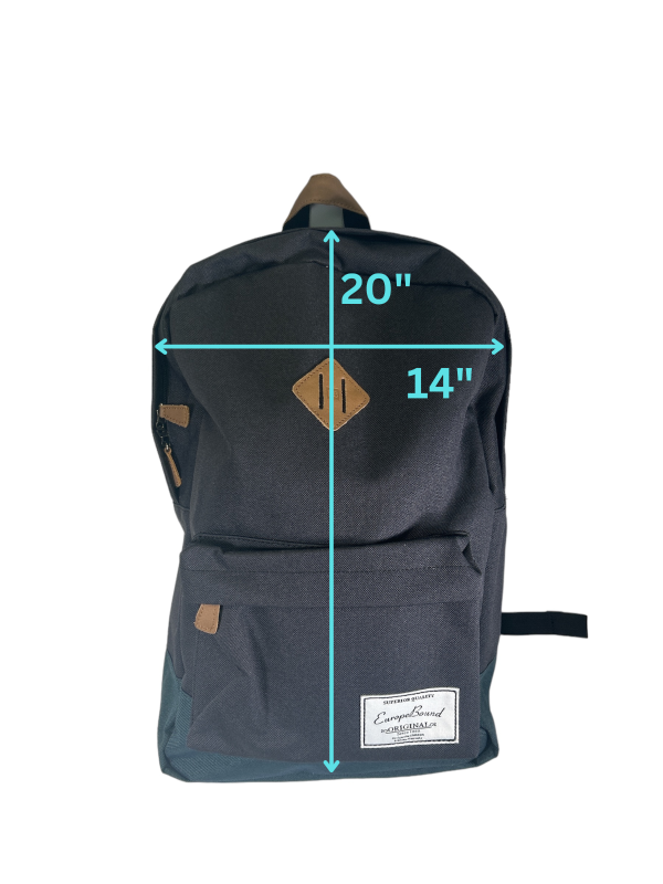 Europe Bound OldSchool Backpack 36L Capacity Online