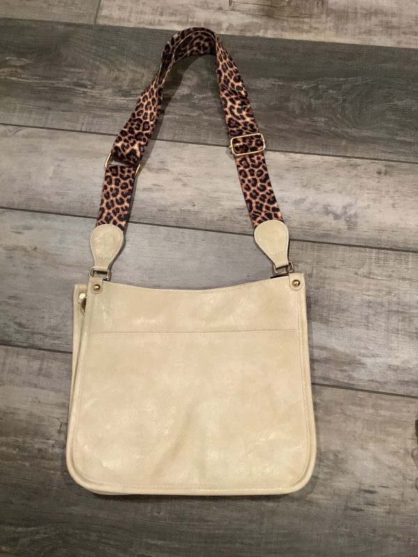 Vegan Leather Bag With Leopard Strap - Assorted Colors on Sale