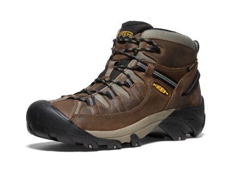 Keen Men s Targhee 2 Mid Wide Waterproof Leather Hiking Boots Online now