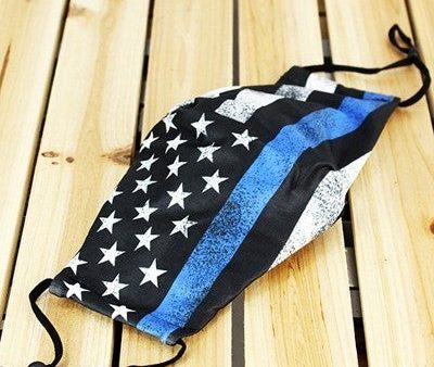 AMERICAN FLAG FASHION FACE MASK WITH FILTER POCKET Discount