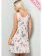 Floral Swing Dress - Blush For Cheap