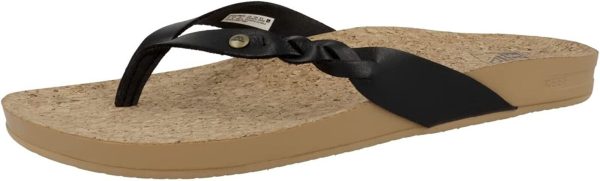 Reef Women s Cushion Court Twist Flip-Flop Sandals Online Sale