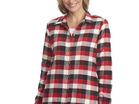 Woolrich Womens Pemberton Fleece Lined Flannel Shirt Jackets X-Small Cheap