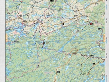 Backroad Mapbooks Port Loring CCON-86 Water-Resistant Tear-Resistant Topographic Map Online now