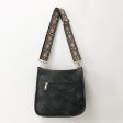 Vegan Leather Messenger Bag w  Multi Abstract Strap - Assorted Colors Online Hot Sale