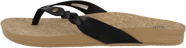 Reef Women s Cushion Court Twist Flip-Flop Sandals Online Sale