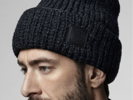 Canada Goose x MACKIE Men s Waffle Toque Navy Sale