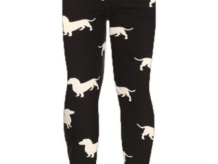 Dachshund Leggings- Kids on Sale