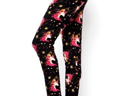 Kids Unicorn & Star Print Leggings 🦄 Online Hot Sale