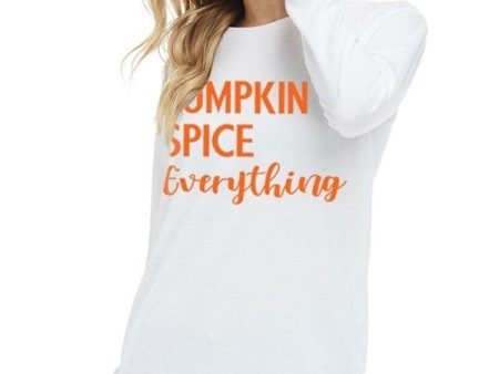 Pumpkin Spice Everything - Ivory. Clearance! Final sale! Online