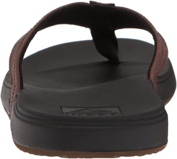 Reef Mens s Cushion Phantom LE Premium Leather Flip Flops Cheap