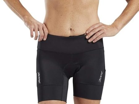 Zoot Women’s Performance 6-Inch Triathlon Shorts with Cycling Chamois Pad Small For Cheap