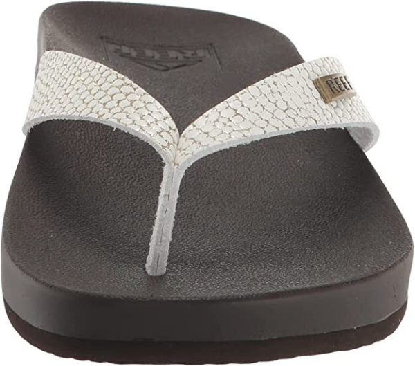 Reef Women s Cushion Court Sandals Flip Flops Cheap