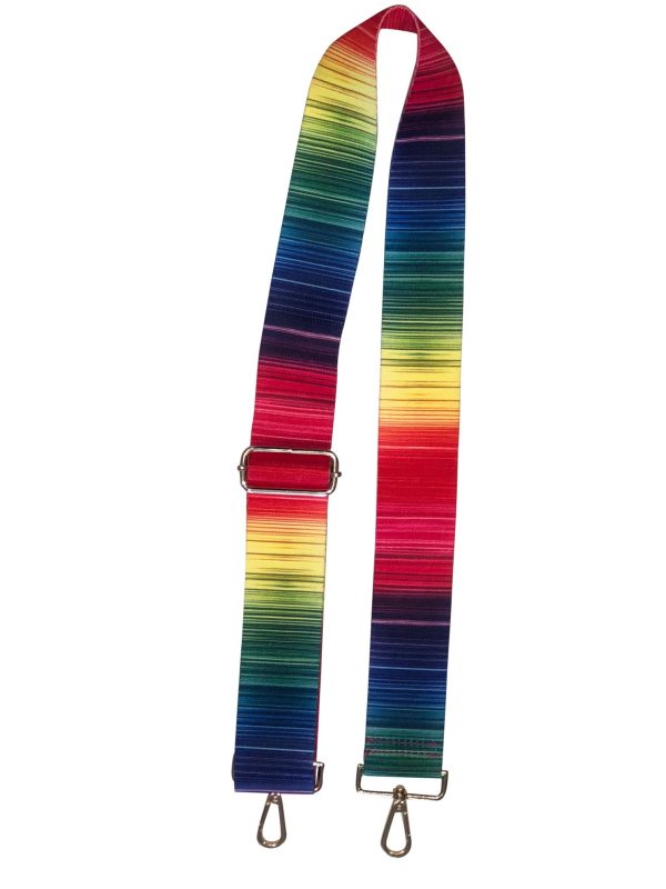 ADJUSTABLE RAINBOW BAG STRAP - Gold Hardware on Sale