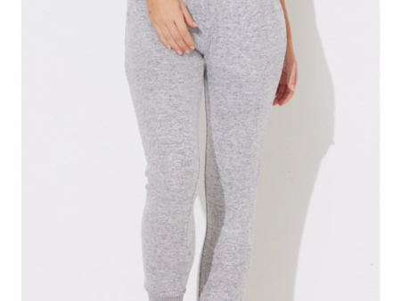 Ocean Drive Heather Grey Hacci Jogger Supply