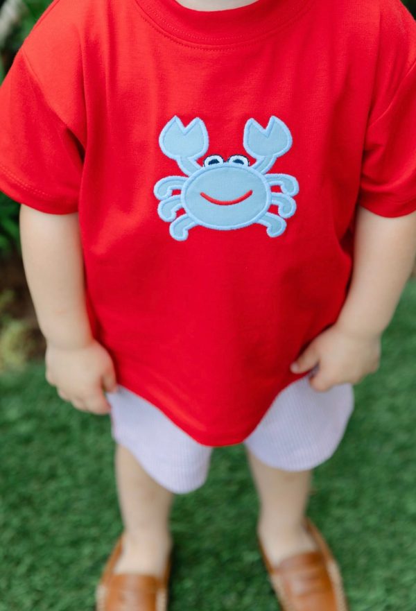 *PRE-ORDER* Boys Short Set - Crab Fashion