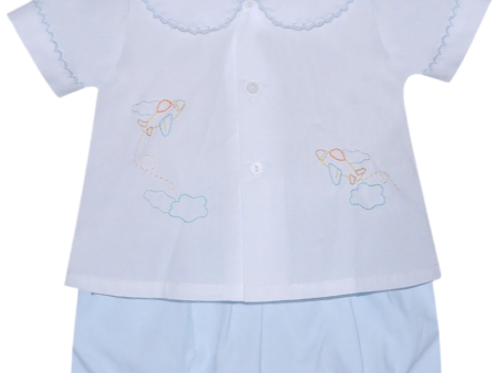 *PRE-ORDER* Avery Diaper Set - Airplane Online now