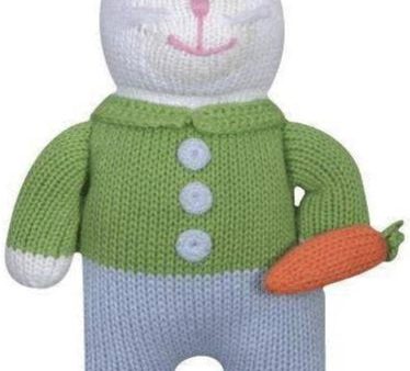 Collin the Bunny Knit Doll Cheap