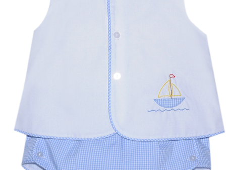 *PRE-ORDER* Mason Diaper Set - Blue Sailboat Online Hot Sale