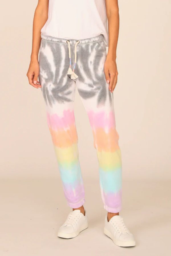 Ocean Drive Firework Tie Dye Burnout Jogger Online