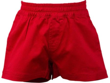 *PRE-ORDER* Spencer Boys Shorts - Red Online now