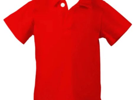 *PRE-ORDER* Solid Pima Polo - Red For Discount