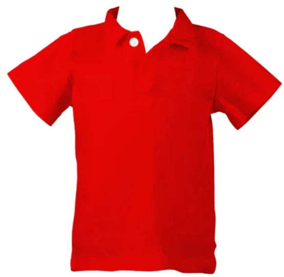 *PRE-ORDER* Solid Pima Polo - Red For Discount