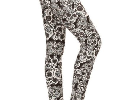 Gray Sugar Skulls Hot on Sale