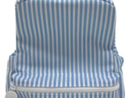 Chambray Pimlico Stripe Mini Backpacker Online Hot Sale