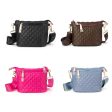 Quilted Nylon Small Puffer Crossbody- Assorted Colors Discount