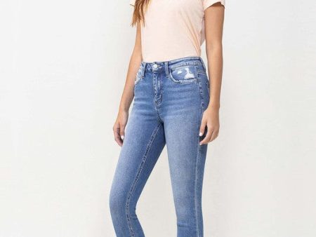 FLYING MONKEY HIGH-RISE CROP SKINNY JEAN For Cheap