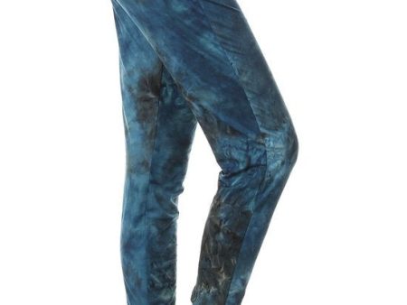 Midnight Passion Tie dye printed joggers Fashion