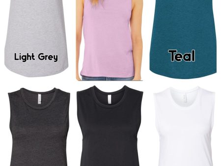 Bella & Canvas Women s Jersey Muscle Tank - Assorted Colors Sale