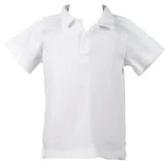 *PRE-ORDER* Solid Pima Polo - White Online Sale