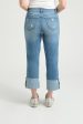 1822 Denim Roll Cuff Girlfriend Jean in Jaimie Online Hot Sale