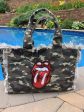 Camo Stones Canvas Tote Online Hot Sale