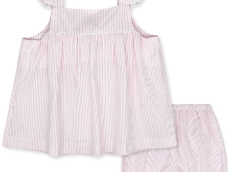 *PRE-ORDER* Sally Swing Set - Simply Pink Seersuceker on Sale